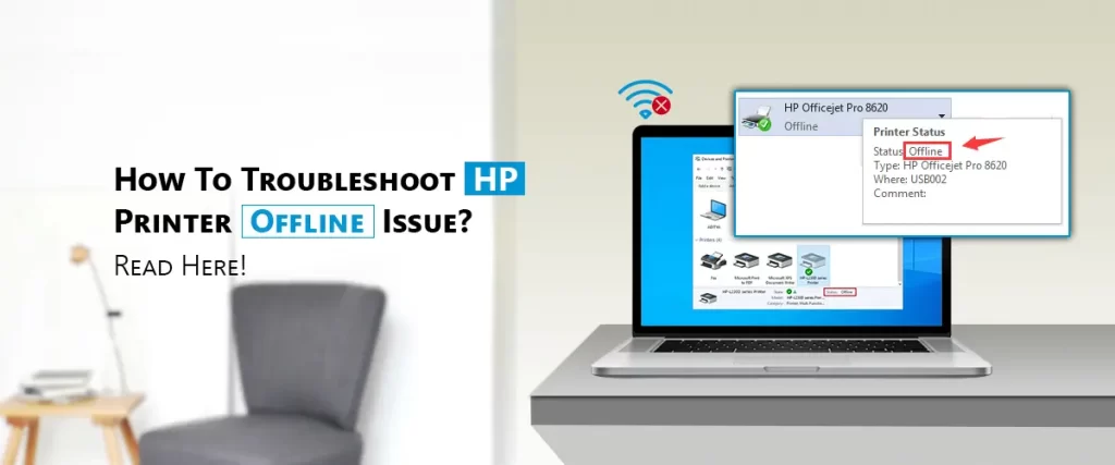 HP Printer Offline